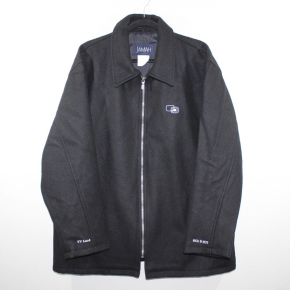 Vintage 90s Mens Full Zip Wool Outdoor Jacket XL - Picture 1 of 7